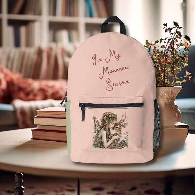 In My Momma Season Woodland Diaper Bag Backpack (Creator Uploaded)
