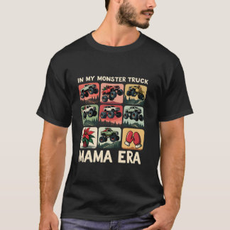 In My Monster Truck Mama Era Santa Claus Merry Chr T-Shirt