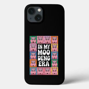 In My Moo Deng Era Moo Deng Hippo Lover iPhone 13 Case