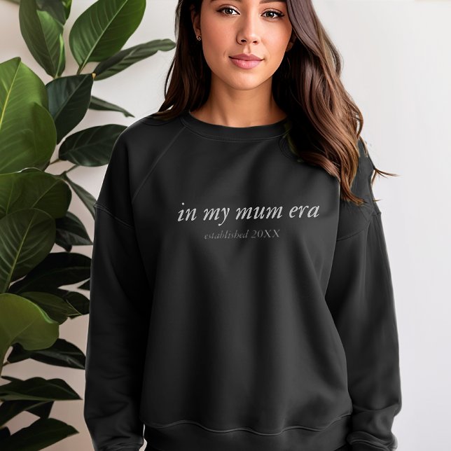 In My Mum Era Custom Mum Crewneck Jumper Sweatshirt (In My Mum Era Custom Mom Crewneck Jumper Sweatshirt)