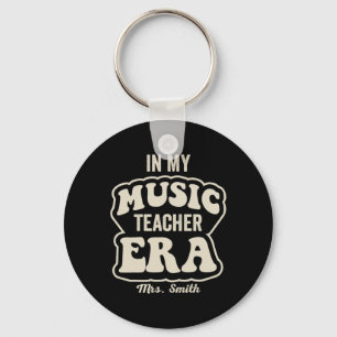 In My Music Teacher Era Mrs Smith Retro Ck To Scho Key Ring