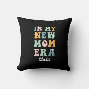 In my new mum era first mothers day gift cushion