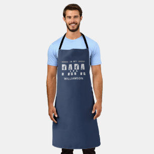 In my Papa Era Fathers day gift for new grandpa Apron