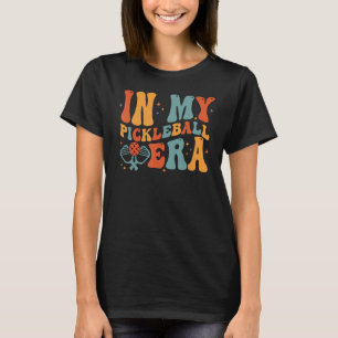 In my pickleball era pickleball vintage women men  T-Shirt