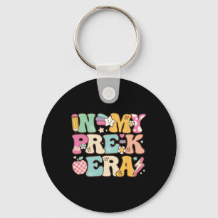 In My Pre-k Era Girl Ck To School Cute Preschool T Key Ring