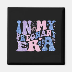 In My Pregnant Era Funny Pregnancy Announcement Pr Magnet