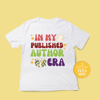In My Published Author Era Shirt Gift for Writer 