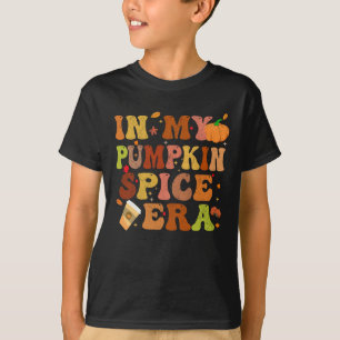 In My Pumpkin Spice Era Funny Retro Fall Vibes Tha T-Shirt