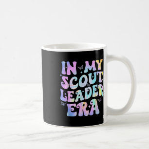In My Scoutt Leader Era Groovy Retro Troop Scoutin Coffee Mug