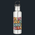 In My Second Grade Era 2nd Grade Teacher Back  710 Ml Water Bottle<br><div class="desc">In My Second Grade Era 2nd Grade Teacher Back to School</div>