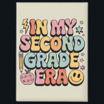 In My Second Grade Era 2nd Grade Teacher Back  Magnet<br><div class="desc">In My Second Grade Era 2nd Grade Teacher Back to School</div>