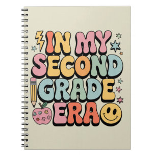 In My Second Grade Era 2nd Grade Teacher Back Notebook