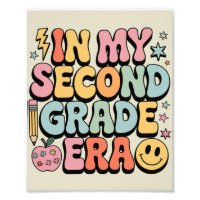 In My Second Grade Era 2nd Grade Teacher Back