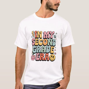 In My Second Grade Era 2nd Grade Teacher Back  T-Shirt