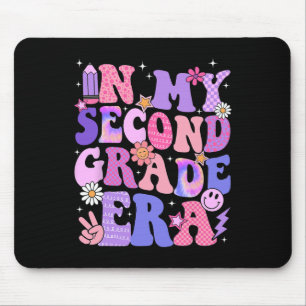 In My Second Grade Era Back To School 2nd Grade Te Mouse Pad