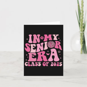 In My Senior Era Cl Of 2025 Retro Senior 2025 Grad Card