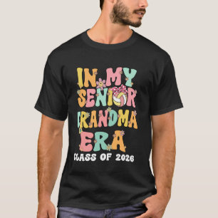 In My Senior Grandma Era Cute Volleyball Senior Gr T-Shirt