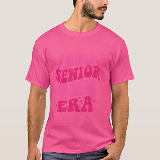 In My Senior Mum Era Funny Senior Mum Groovy Mothe T-Shirt