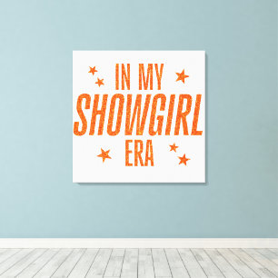 In My Showgirl Era Canvas Print