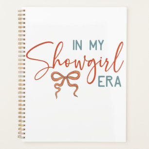 In My Showgirl ERA Coquette Bow Planner