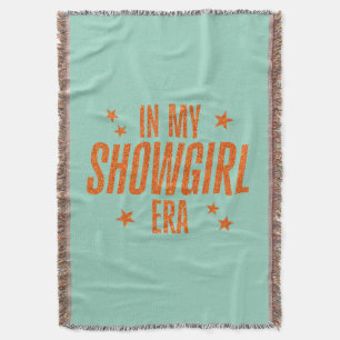 In My Showgirl Era Throw Blanket