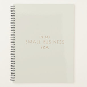In My Small Business Era Beige 2024 Planner