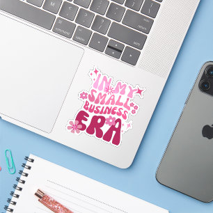 In My Small Business Era Laptop Sticker