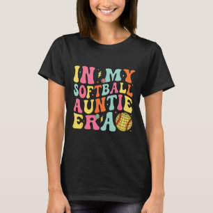 In My Softll Auntie Era Groovy Softll Aunt  T-Shirt