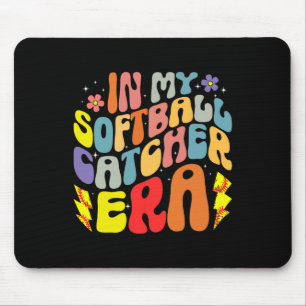 In My Softll Catcher Era Groovy Softll Lover Game Mouse Pad