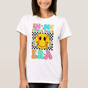 In My Softll Fourth Grade Era Retro Smile Face Fir T-Shirt