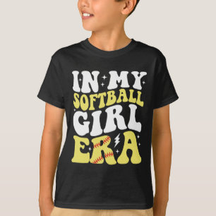 In My Softll Girl Era Retro Groovy Softll Girl _2 T-Shirt