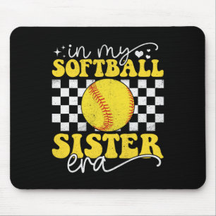 In My Softll Sister Era Groovy Retro Proud Softll Mouse Pad