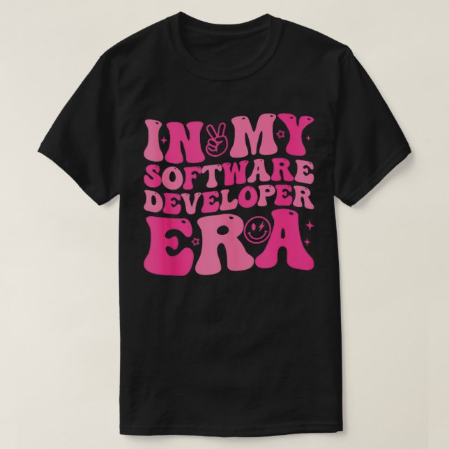In My Software Developer Era Funny Retro Gifts  1  T-Shirt (Design Front)