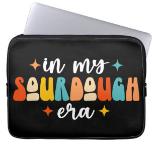 In My Sourdough Era Groovy Funny Sour Dough Maker  Laptop Sleeve