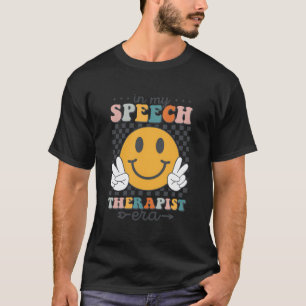 In My Speech Therapist Era Retro Slp Therapists Te T-Shirt
