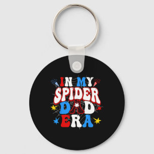 In My Spider Dad Era Birthday Matching Family Fath Key Ring