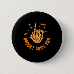 In My Spooky Bride Era Halloween Bachelorette Part 6 Cm Round Badge