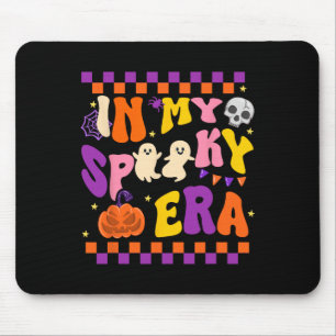 In My Spooky Era Cute Ghost Funny Halloween  Mouse Pad