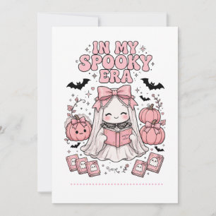 In My Spooky Era Shirt - Bookish Halloween Shirt Invitation