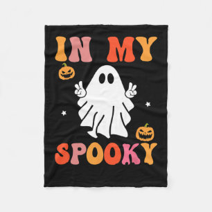 In My Spooky Era Women Men Kids Halloween Pumpkin  Fleece Blanket