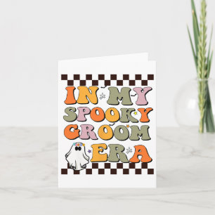 In My Spooky Groom Era Halloween Wedding Bachelore Card