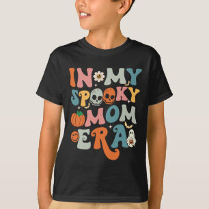 In My Spooky Mom Era Funny Halloween Women Groovy T-Shirt