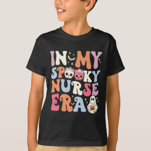 In My Spooky Nurse Era Halloween Groovy Witchy Spo T-Shirt