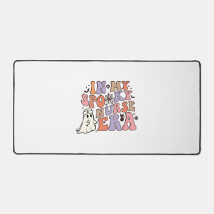 In My Spooky Nurse Era NICU Halloween T Shirt Desk Mat