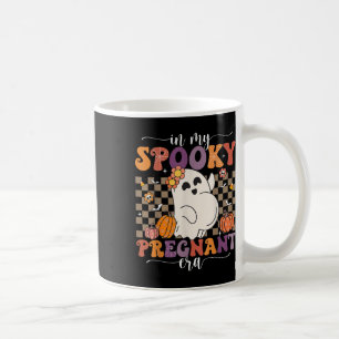 In My Spooky Pregnant Era Ghost Halloween Pregnant Coffee Mug