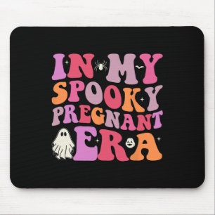 In My Spooky Pregnant Era Halloween Pregnancy Anno Mouse Pad