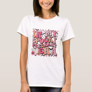 In My Spooky Pregnant Era Halloween Pregnancy Anno T-Shirt