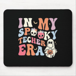 In My Spooky Teacher Era Retro Halloween  Mouse Pad