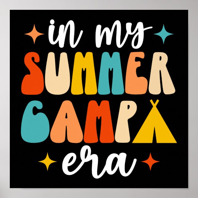 In My Summer Camp Era Poster (Front)