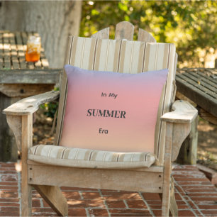 In My Summer Era Gradient Sunrise Color Cushion